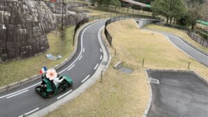 岐阜ファミリーパークで子供が初運転体験できるゴーカートコース