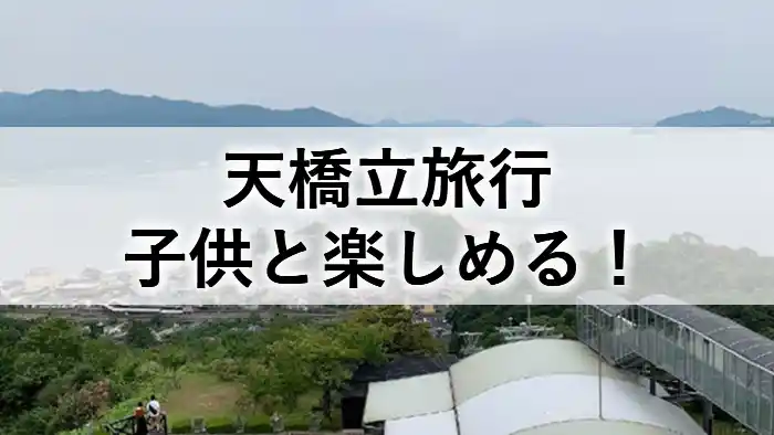 天橋立ビューランドから見た天橋立の絶景